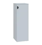 TN 3 - 3D kancelářská skříň, 1-dveřová, pravá, 1107x360x400, bílá